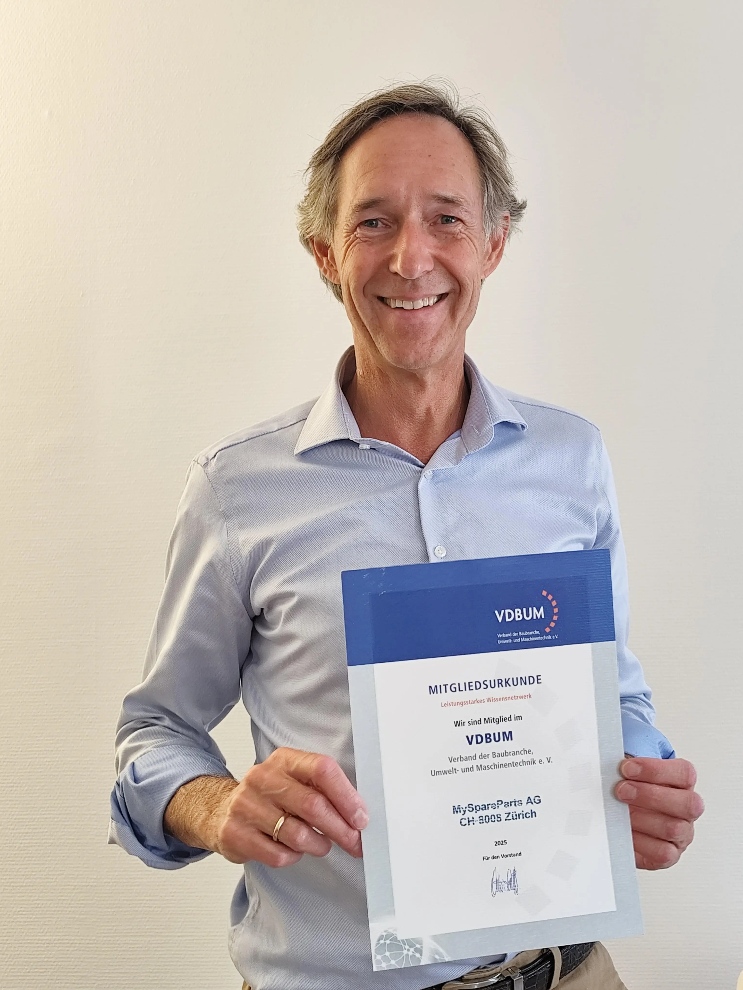 Official member of VDBUM